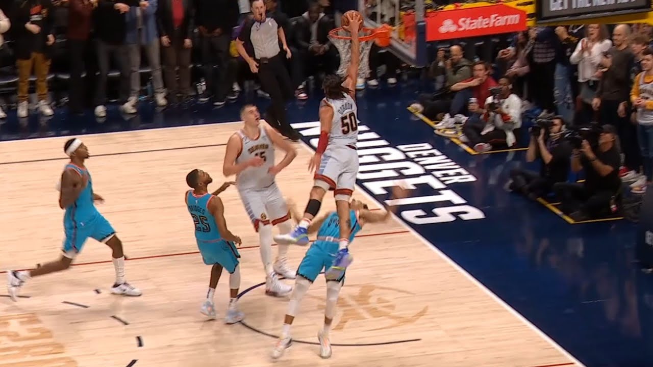 Aaron Gordon throws down most insane poster dunk on Landry Shamet 🤯