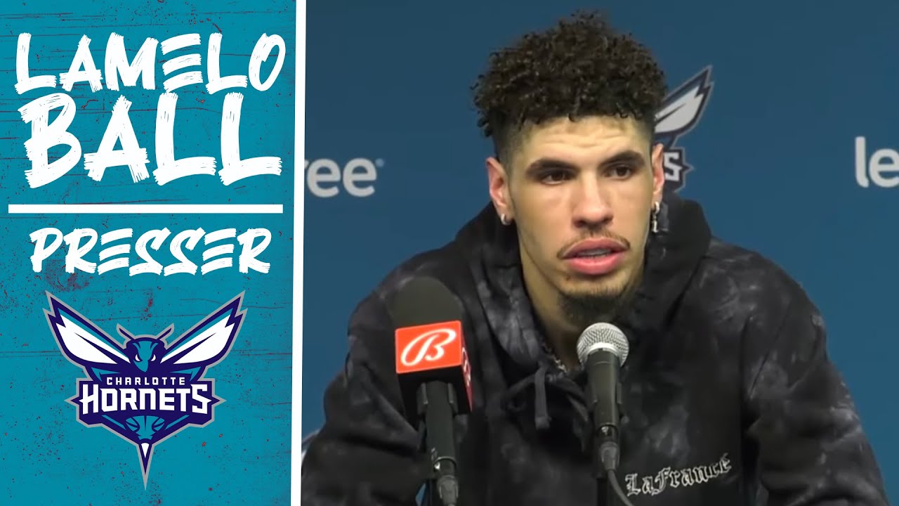 Lamelo Ball Says Jayson Tatum Got HOT In Celtics Win Vs Hornets ...