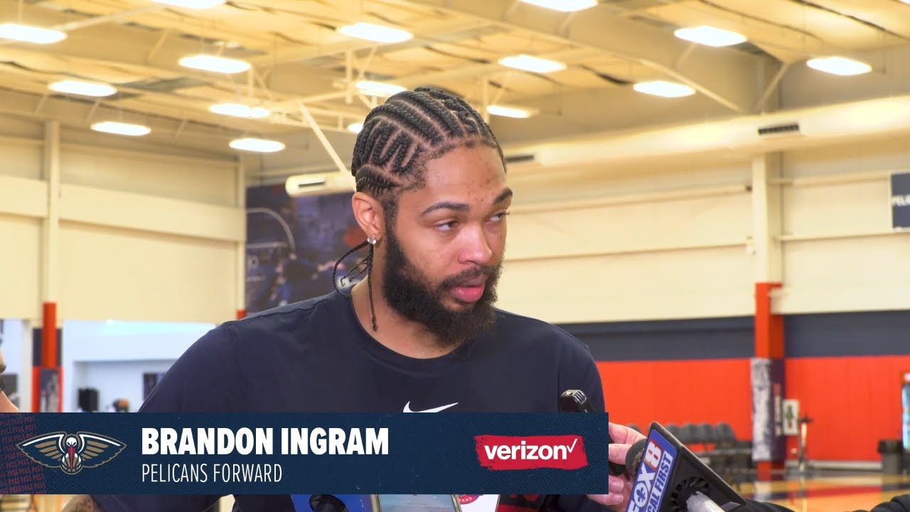 Brandon Ingram Talks Injury Status | New Orleans Pelicans - Love NBA