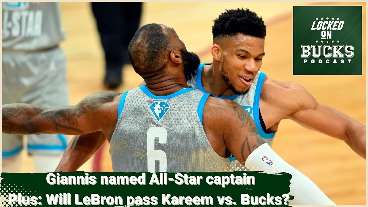 Giannis Antetokounmpo Named All-Star Captain And Will LeBron Pass ...