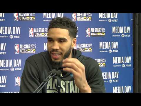 Jayson Tatum Full 2023 NBA All-Star Media Availability - Love NBA