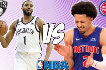 Brooklyn Nets vs Detroit Pistons 12/23/23 NBA Free Picks & Predictions | NBA Betting Tips