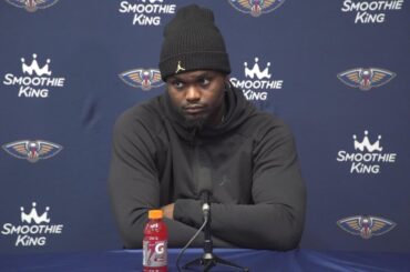 Zion Williamson on loss, Alperen Sengun | Pelicans vs. Rockets Postgame 12/23/23