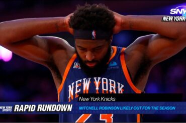 Knicks Search For Center Reinforcements & New York Loses Out On Yamamoto | NY Sports Rapid Rundown