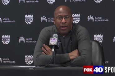 Kings coach Mike Brown credits stifling defense from T'Wolves in Saturday's 110-98 loss