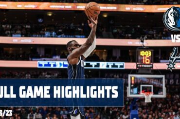 Tim Hardaway Jr. (23 points) Highlights vs. San Antonio Spurs | 12/23/23