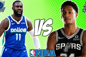 Dallas Mavericks vs San Antonio Spurs 12/23/23 NBA Free Picks & Predictions | NBA Betting Tips