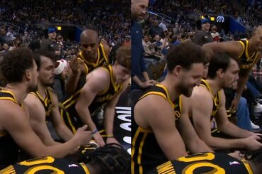 Chris Paul flips off Klay Thompson after Klay hit back to back shots 😂