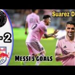 Suarez Debut First goal ,Messi Hattrick⚽🚀💥 Inter Miami vs Orlando 7/2 Highlights & All Goals / Messi