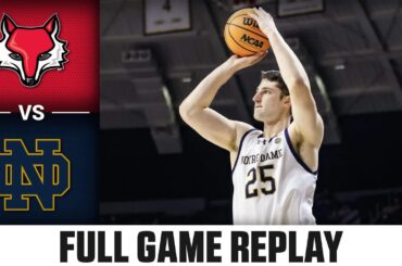 Marist vs. Notre Dame Full Game Replay | 2023-24 ACC Men’s Basketball