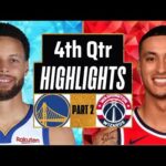 Golden State Warriors vs Washington Wizards 4th QTR - PART 2 Highlights | Dec 22 | 2023 NBA Season