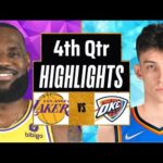 Los Angeles Lakers vs Oklahoma City Thunder Full Highlights 4th QTR| Dec 23| 2023 NBA Regular Season