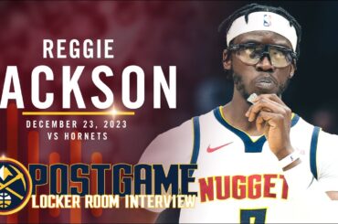 Reggie Jackson Post Game Locker Room Interview vs. Hornets 🎙 | 12/23/23