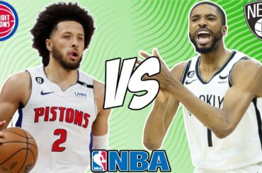 Detroit Pistons vs Brooklyn Nets 12/26/23 NBA Free Picks & Predictions | NBA Betting Tips