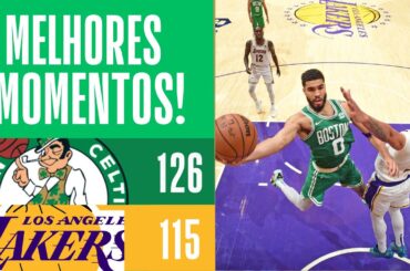 Lakers x Celtics I Rodada de Natal 2023 I Melhores Momentos