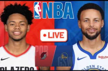 Portland Trail Blazers at Golden State Warriors  NBA Live Play by Play Scoreboard / Interga