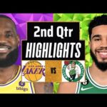 Los Angeles Lakers vs Boston Celtics Full Highlights 2nd QTR | Dec 25 | 2023 NBA Regular Season