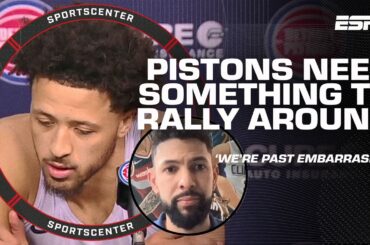 'The WRONG side of history': Austin Rivers weighs in on Pistons' 26L streak | SportsCenter