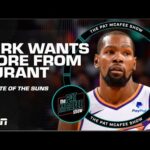 Kevin Durant needs to be a ‘VOCAL LEADER’ with the Suns - Kendrick Perkins | The Pat McAfee Show