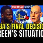 MAJOR TURNAROUND! NBA CONFIRMS! GREEN'S SUSPENSION STATUS IN THE LEAGUE! GOLDEN STATE WARRIORS NEWS