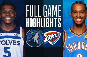 TIMBERWOLVES at THUNDER | FULL GAME HIGHLIGHTS | December 26, 2023