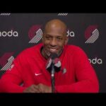 Chauncey Billups Postgame Interview | Portland Trail Blazers 130, Sacramento Kings 113