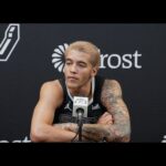 2023-24 San Antonio Spurs Season | Jeremy Sochan's Post-Game Interview 12.26.2023