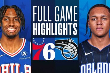 76ERS at MAGIC | FULL GAME HIGHLIGHTS | December 27, 2023