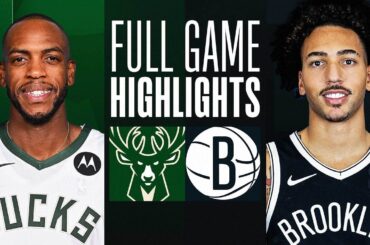 BUCKS at NETS | FULL GAME HIGHLIGHTS | December 27, 2023