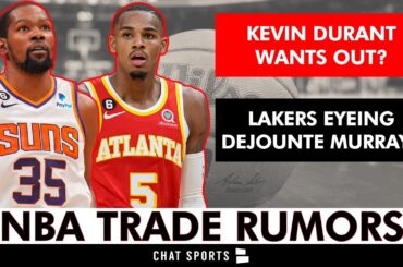 Kevin Durant Wants OUT Of Phoenix? Dejounte Murray Trade Looming? NBA Trade Rumors