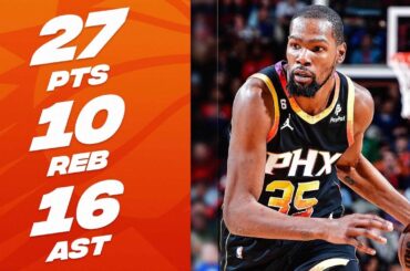 Kevin Durant Records 1st TRIPLE-DOUBLE of the Season | December 27, 2023