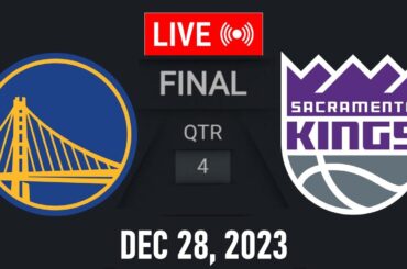 NBA LIVE! Golden State Warriors vs Sacramento Kings | December 28, 2023 | WARRIORS vs KINGS LIVE