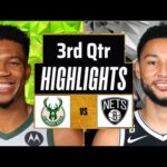 Milwaukee Bucks vs Brooklyn Nets Full Highlights 3rd QTR | Dec 27 | 2023 NBA Regular Season