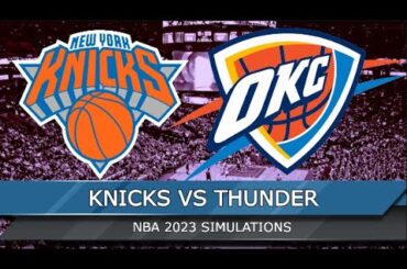 New York Knicks vs Oklahoma City Thunder - NBA Today 12/27/2023 Full Game Highlights - NBA 2K24 Sim