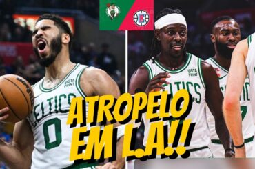 Celtics ATROPELA o Clippers com festival de BOLAS DE 3 !! / Celtics vs Clippers (Análise)