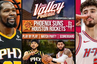 Houston Rockets vs Phoenix Suns | LIVE Reaction | Scoreboard | Play By Play | Postgame Show