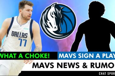 Mavericks Sign G-League STAR + Luka Doncic CHOKES vs. Cavaliers | Mavs News & Rumors