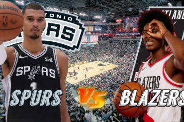 San Antonio Spurs vs Portland Trail Blazers Live Play by Play & Reaction