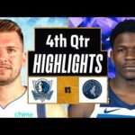 Dallas Mavericks vs Minnesota Timberwolve 4th QTR - PART 2 Highlights | Dec 28 | 2023 NBA Season