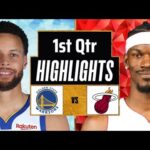 Golden State Warriors vs Miami Heat Full Highlights 1st QTR | Dec 28 | 2023 NBA Regular Season