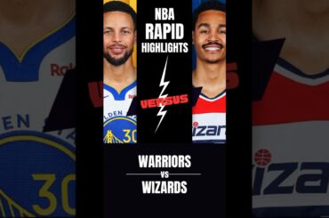 NBA RAPIDS: Washington Wizards Vs Golden State Warriors | Dec 22 | 2023 | #nbahighlightstoday