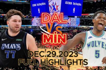 Minnesota Timberwolves vs Dallas Mavericks Full Game Highlights | 2022-23 NBA 2023