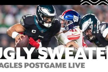 Eagles survive an ugly game vs. Giants | Eagles Postgame Live