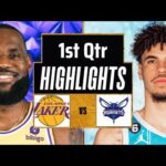 Los Angeles Lakers vs Charlotte Hornets Full Highlights 1st QTR | Dec 28 | 2023 NBA Regular Season