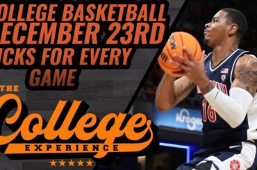 COLLEGE BASKETBALL PICKS (ONLY) - Saturday, December 23rd | TCE Trims