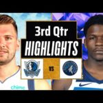 Dallas Mavericks vs Minnesota Timberwolve Full Highlights 3rd QTR | Dec 28 | 2023 NBA Regular Season