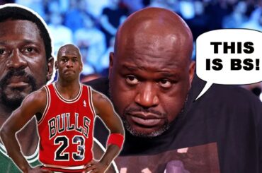Miami Heat great Shaquille O'Neal SLAMS Michael Jordan and Bill Russell for this reason! I AGREE!