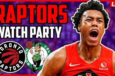 Raptors vs Celtics LIVE Watch Along | Huge Test Against The Best In the East