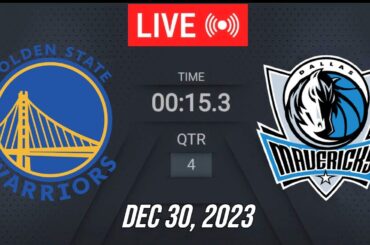 NBA LIVE! Golden State Warriors vs Dallas Mavericks | December 30, 2023 | Warriors vs Mavericks LIVE