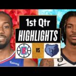 LA Clippers vs Memphis Grizzlies Full Highlights 1st QTR | Dec 29 | 2023 NBA Regular Season